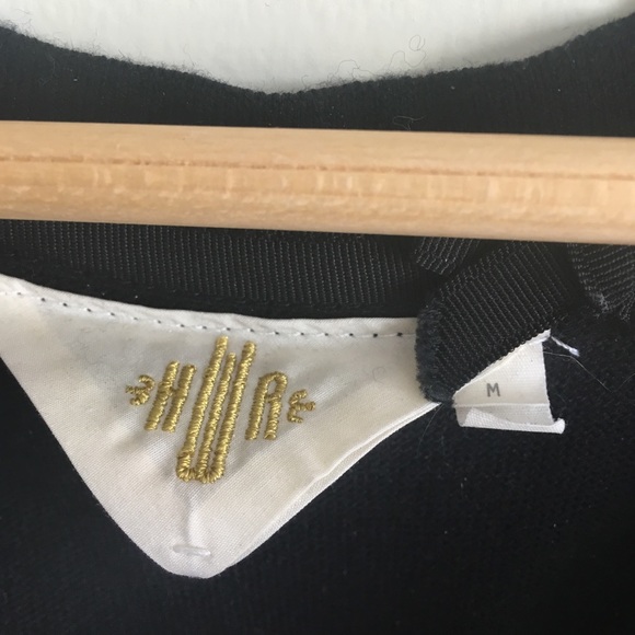 Anthropologie | HWR Monogram French Knot Sweater M - Picture 3 of 7